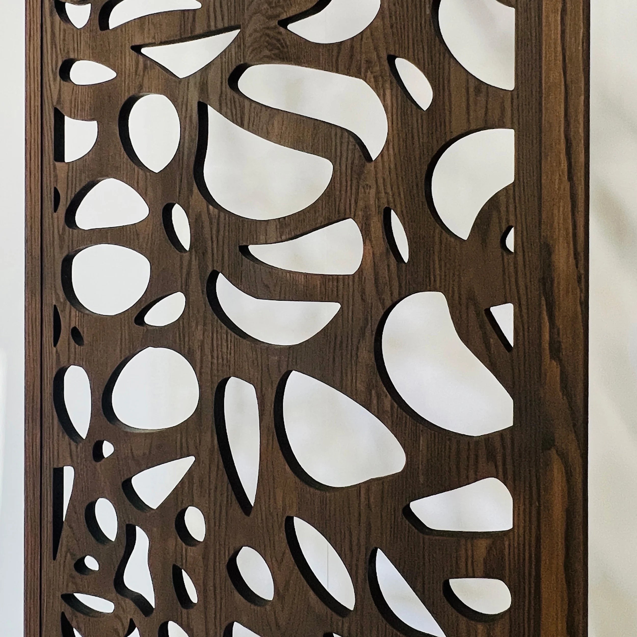 Red Oak Wood 7/8" Dark Brown