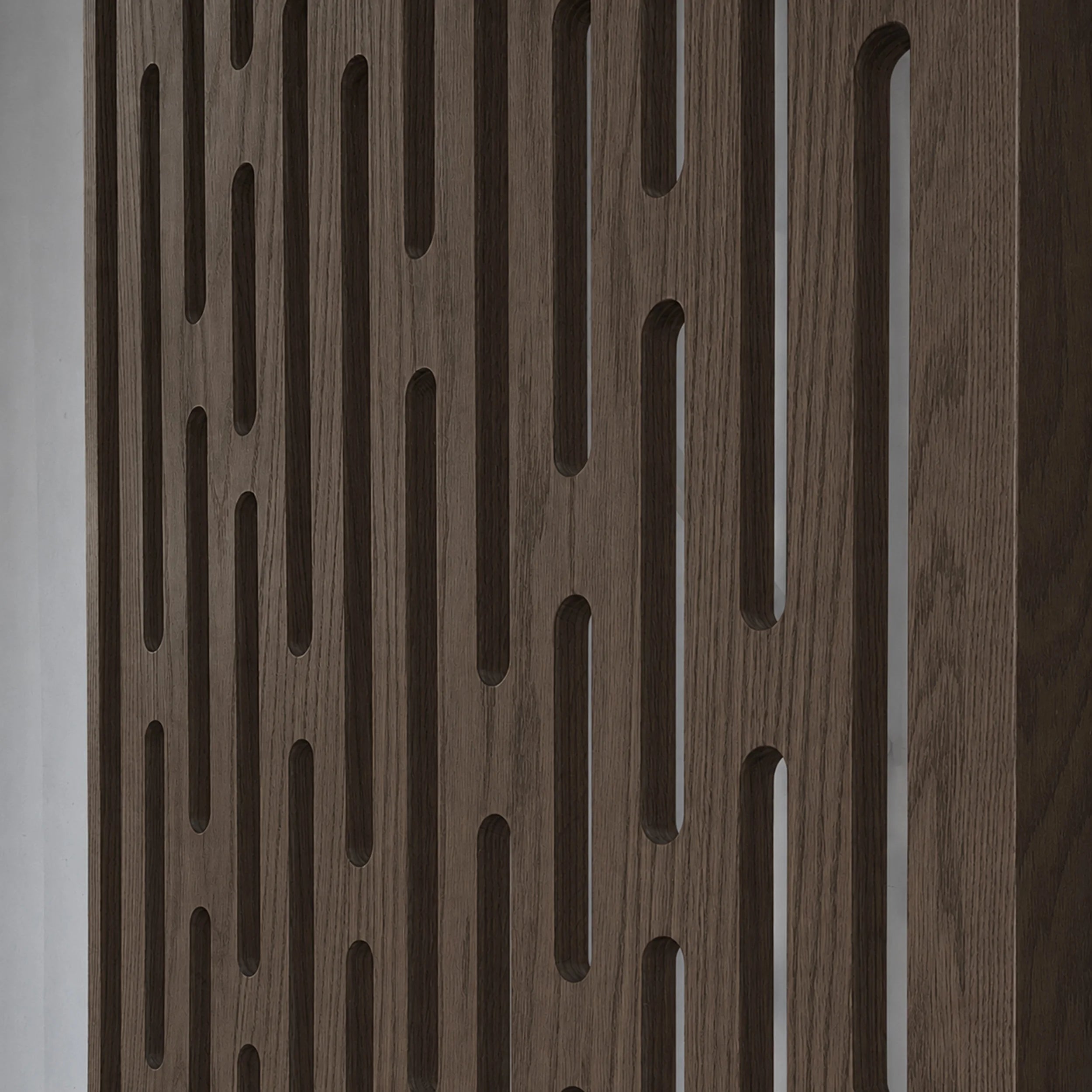 Red Oak Wood 7/8" Dark Brown