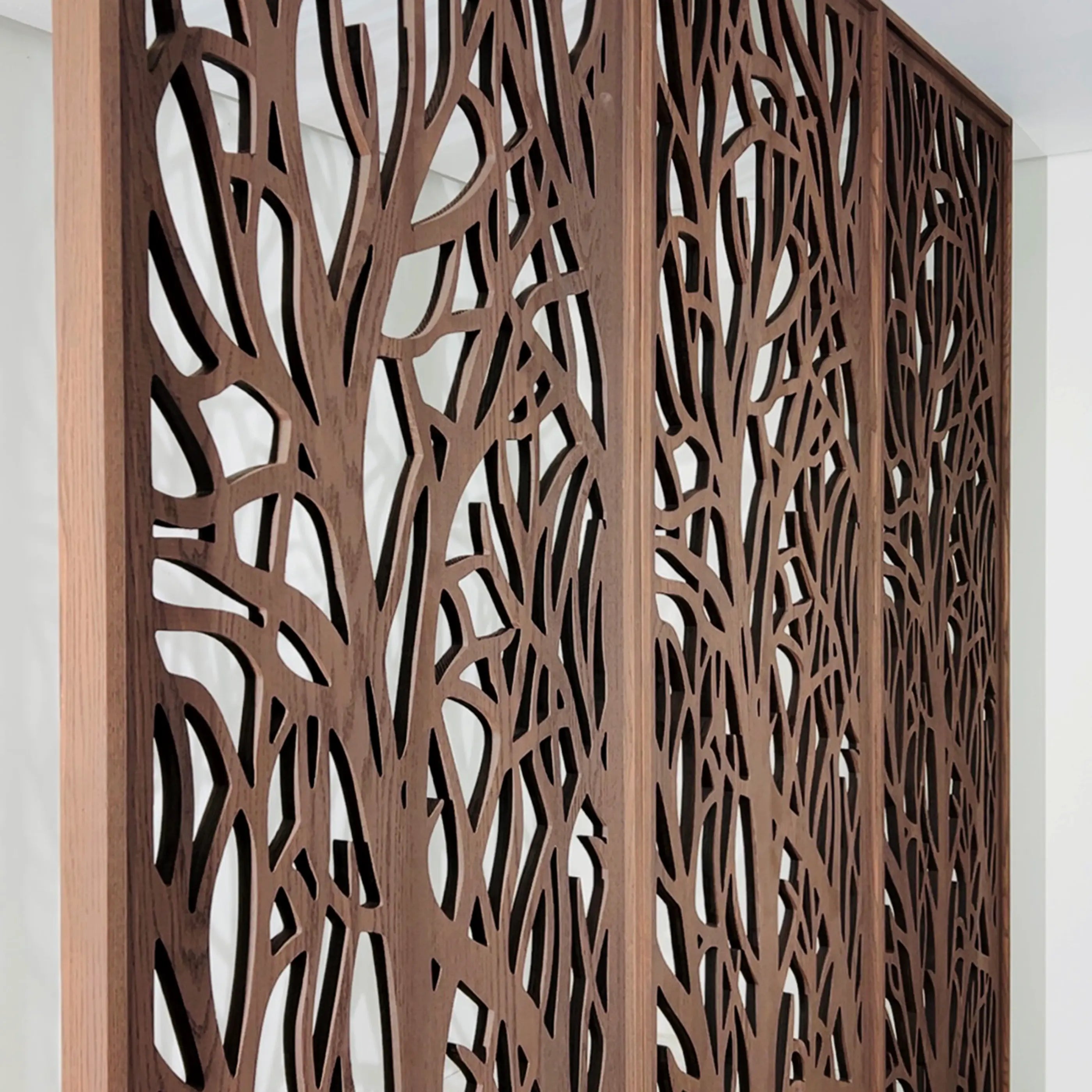 Red Oak Wood 7/8" Dark Brown
