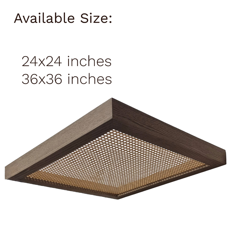 Rattan Drop Ceiling Panel