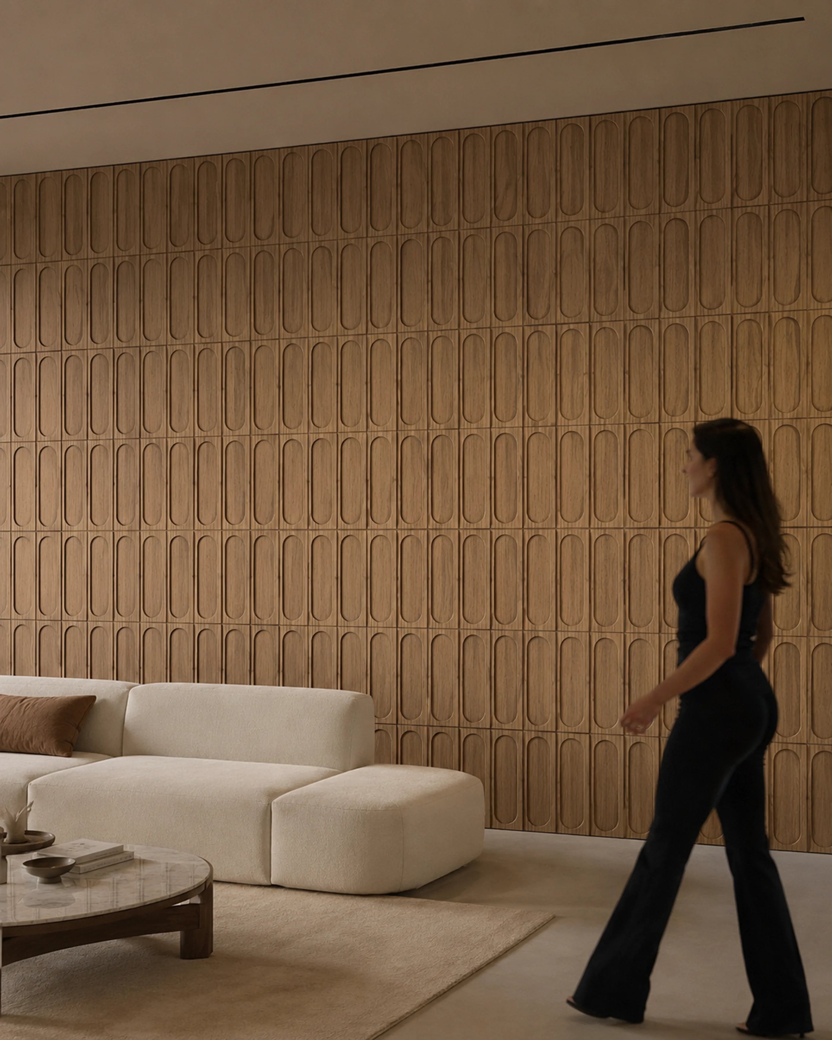 Lusso 3D Wooden Wall Panel