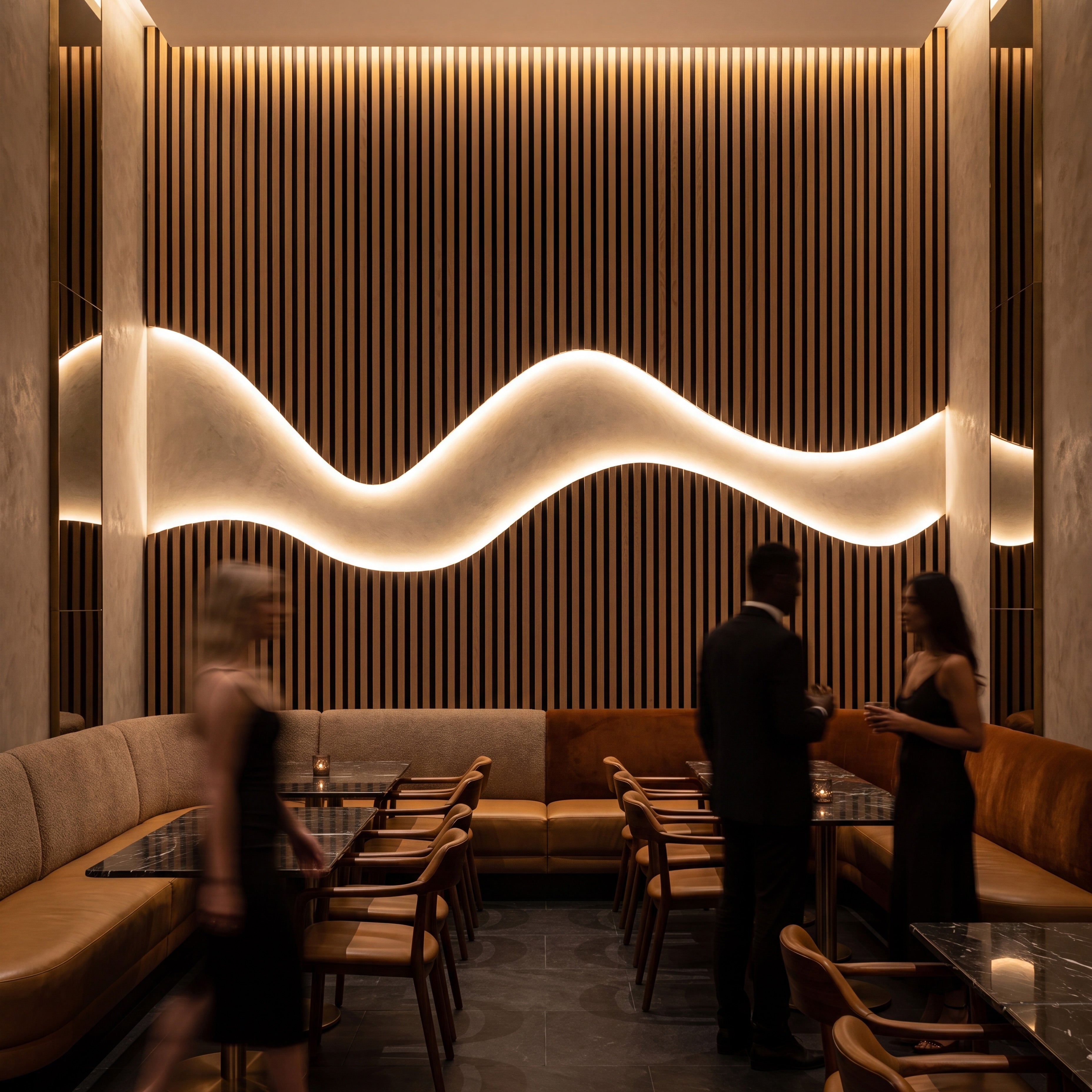 Custom LED Wall Panel | CNC Wood & Architectural Light Feature ...
