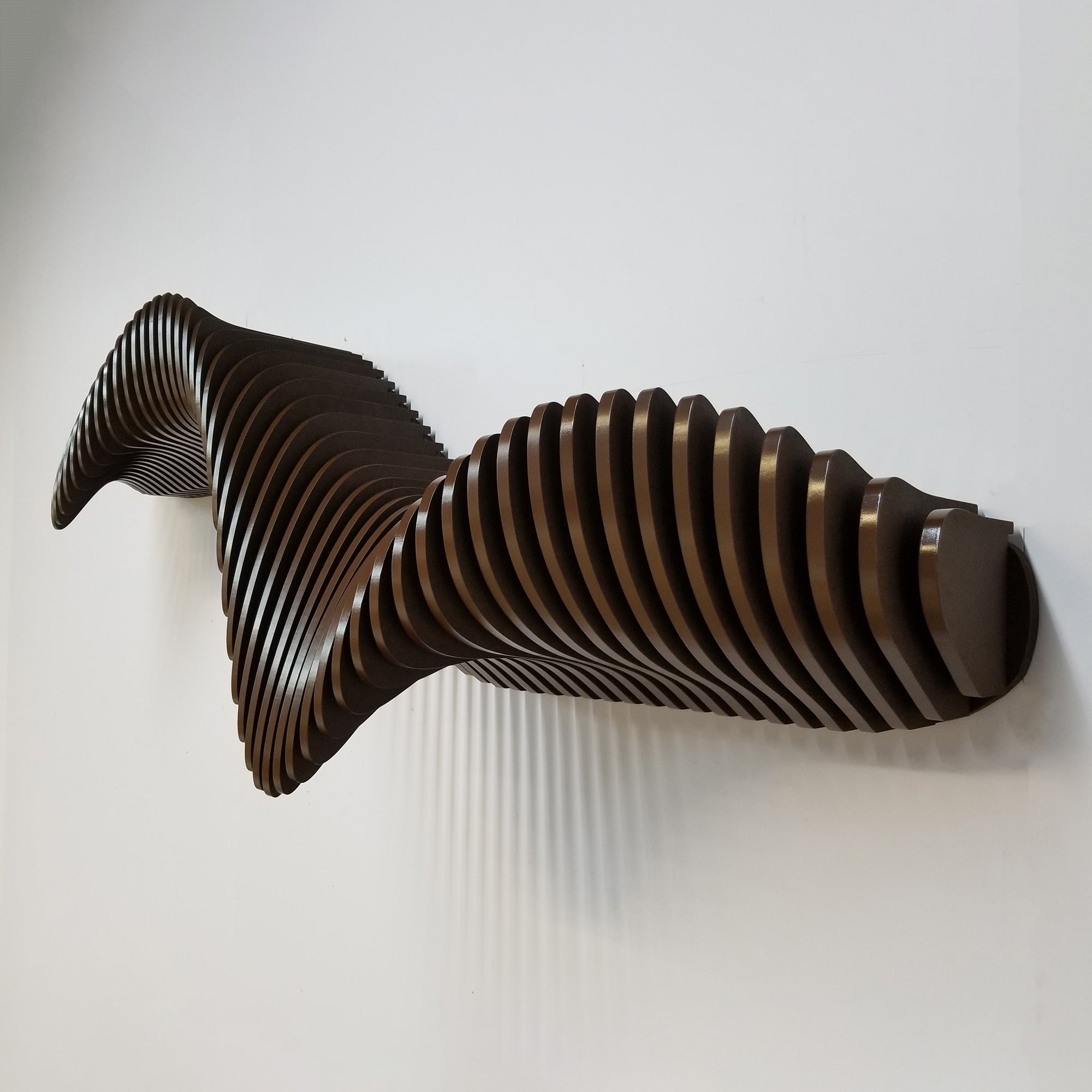 Dark Brown Glossy MDF