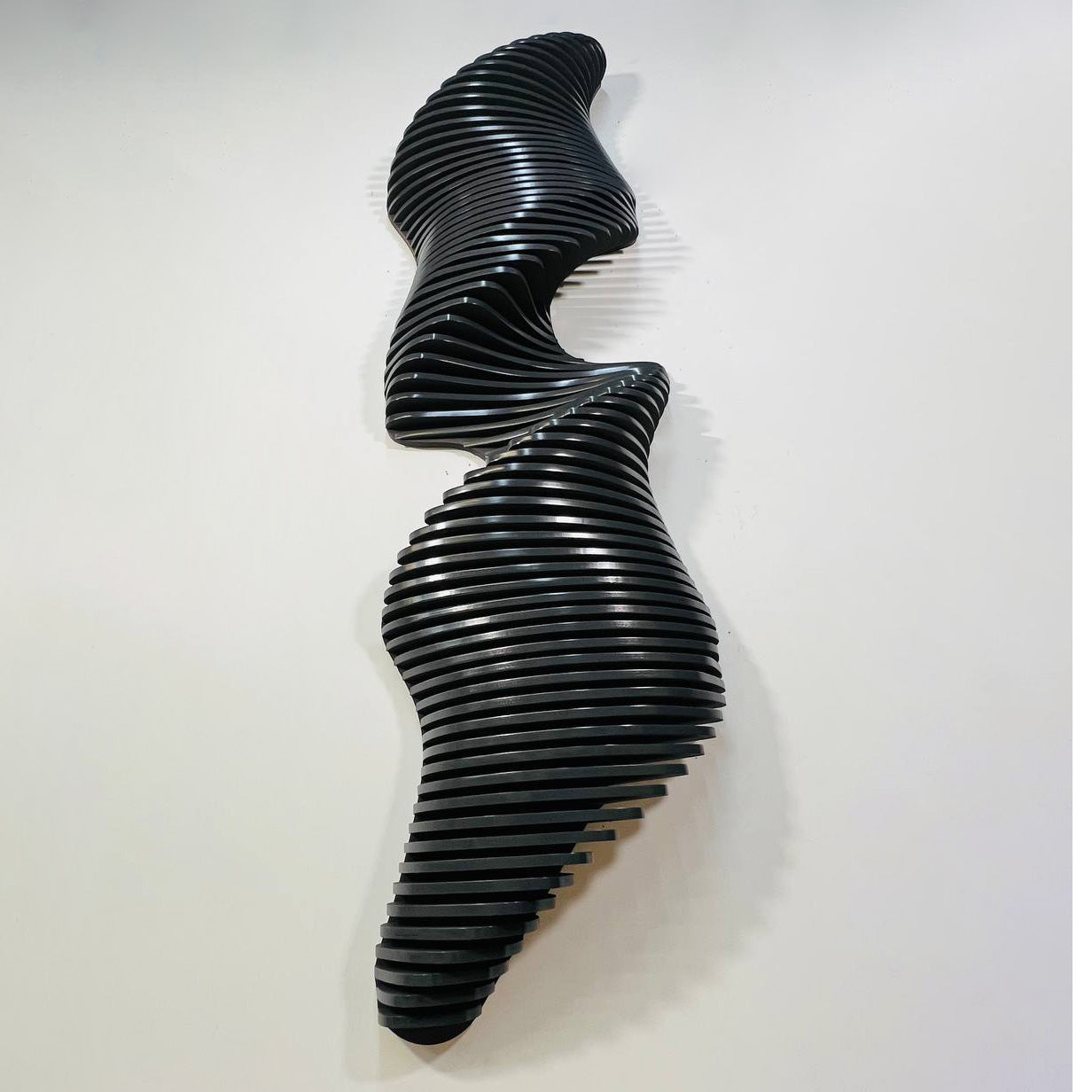 Abstract Tornadoes Mirror Stainless Steel Tornado Sculpture