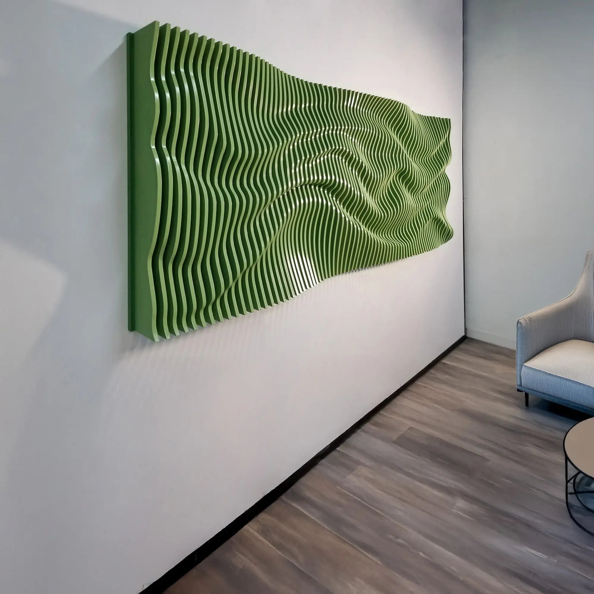 Grande Modern Parametric Wall Art, DIY Easy to Install Wall Art