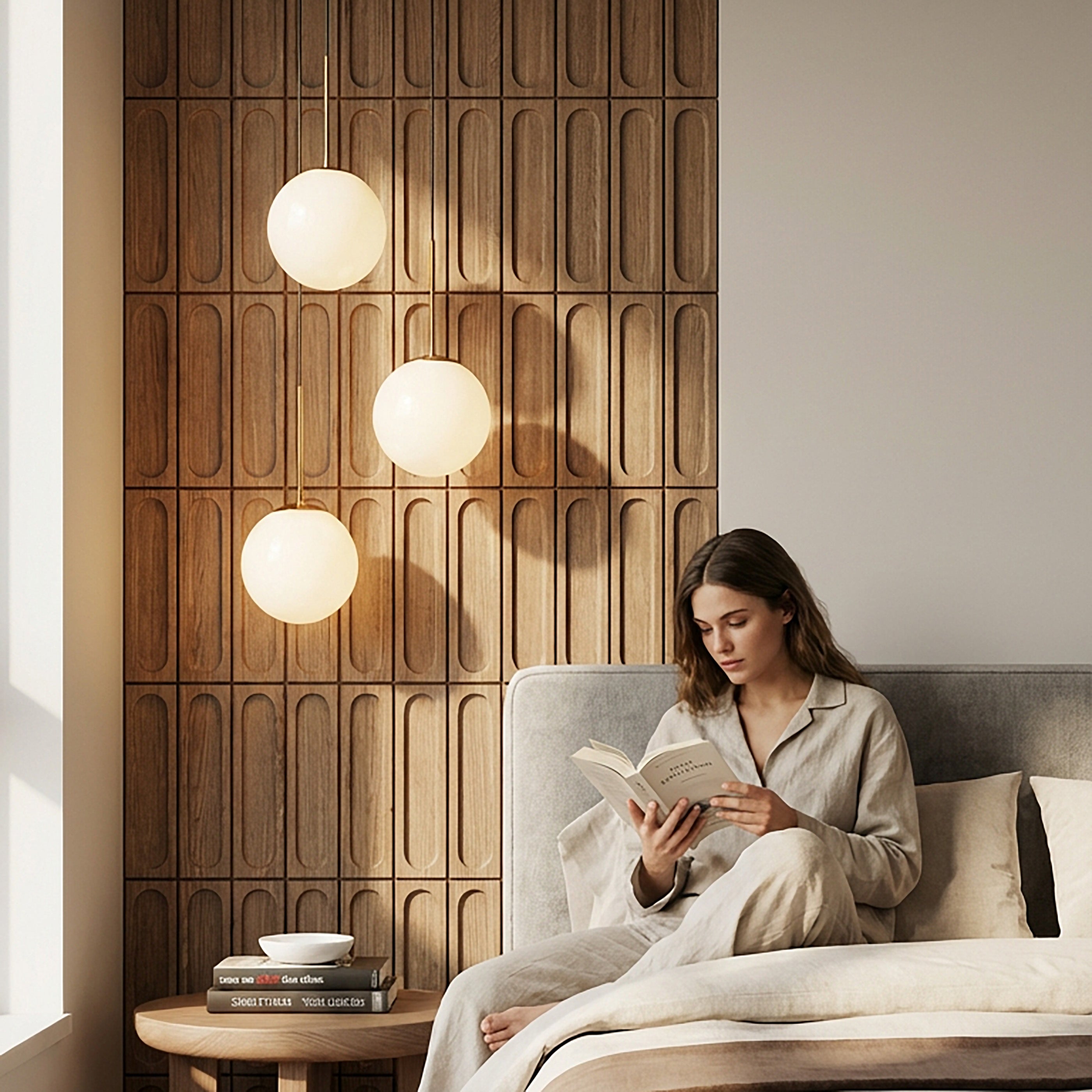 Lusso 3D Wooden Wall Panel