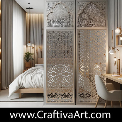 Indian custom wall dividers, Islamic panels, Mosque partition, Mosque separator, custom panel, room divider, room dividers , craftivaart, Arc panel , Islamic divider, Islamic design, Masjid divider, mosque panel, Islamic room divider, Mashrabiya, DIY, Moroccan Designs , arc panel,