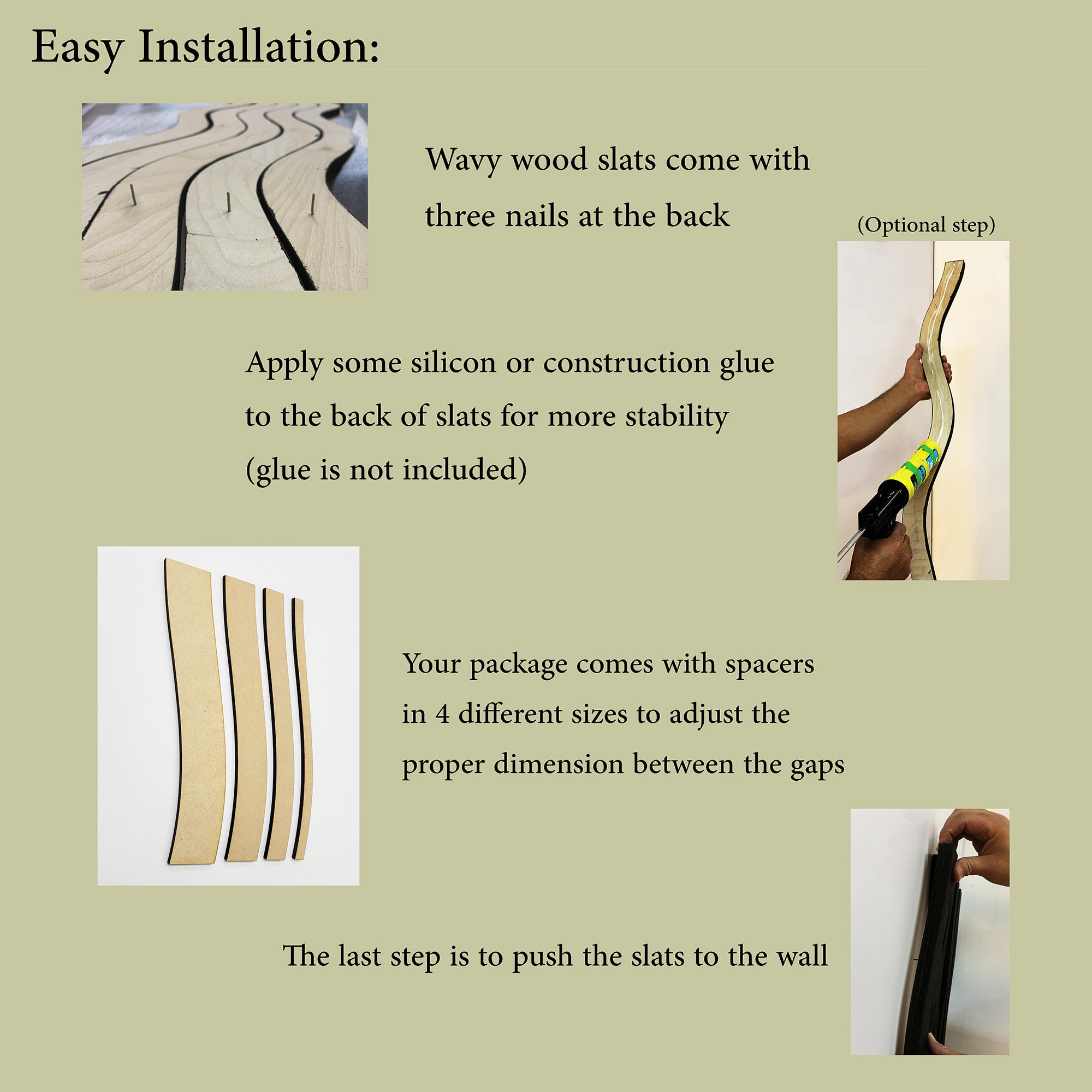 2023 لوحة الحائط الخشبية المنحنية الحديثة ، شريحة خشبية ثلاثية الأبعاد
