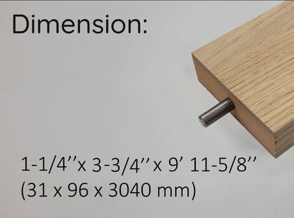 Raumhohe Lamellen-Trennwände aus Holz mit fester oder drehbarer Basis