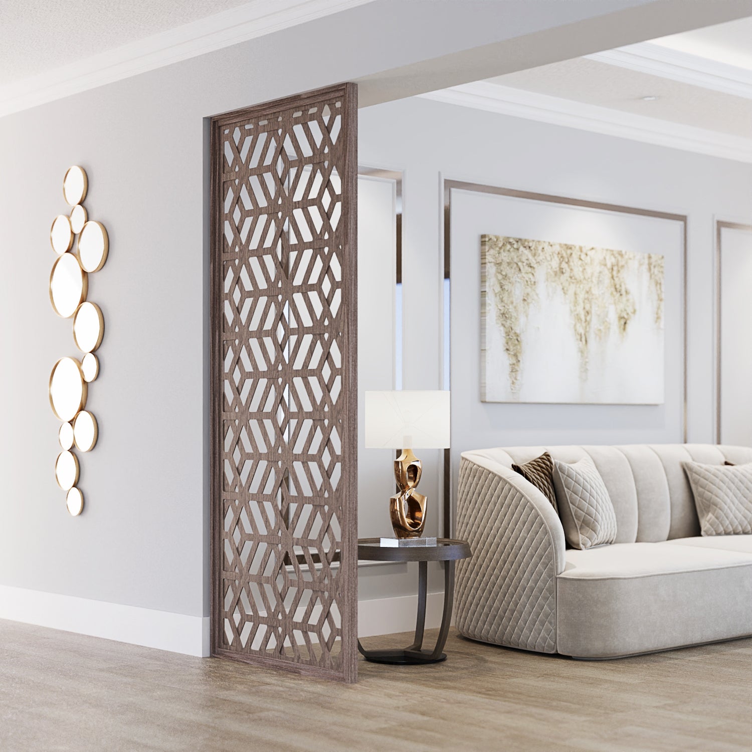 Miro Two-Layer Indoor Privacy Screen