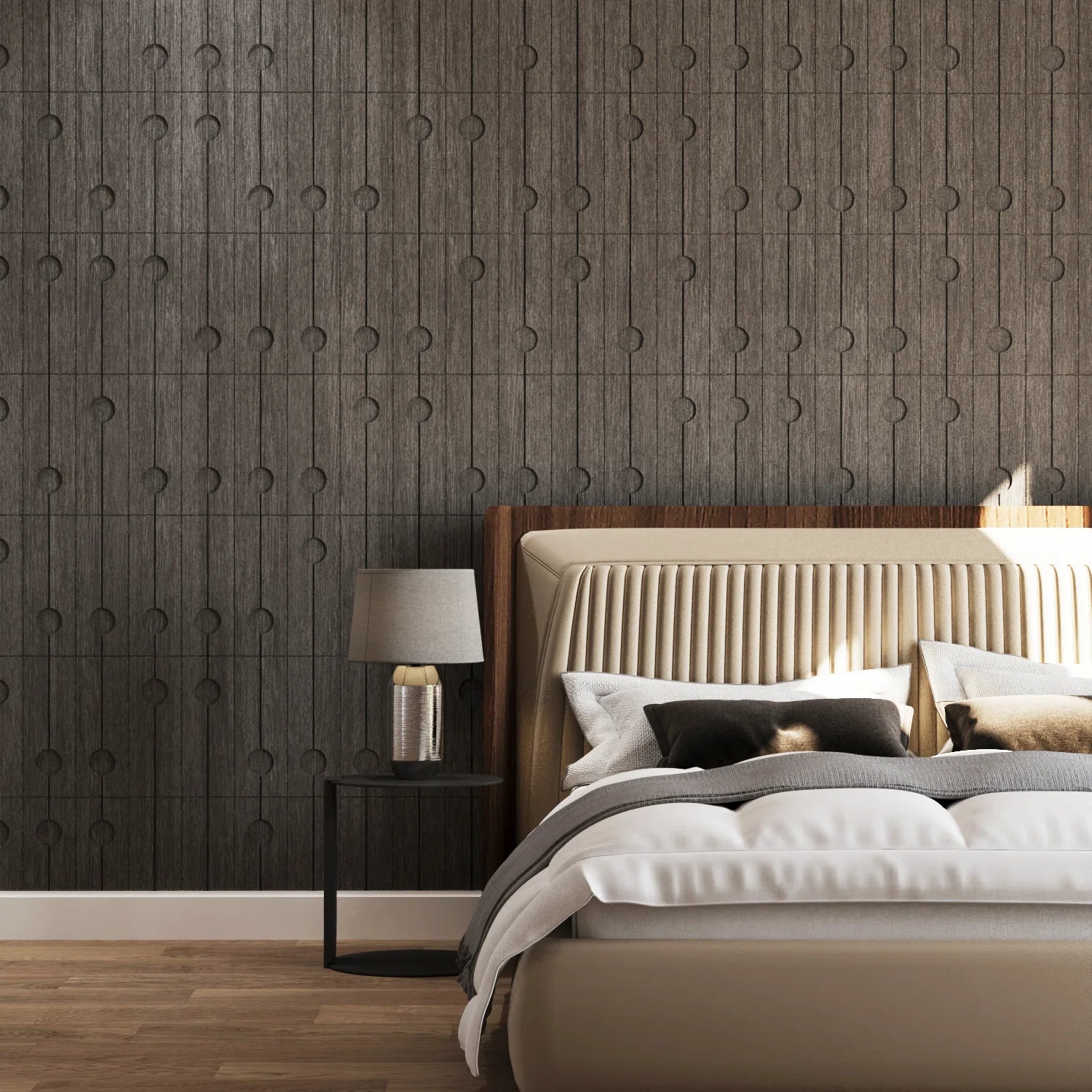 Linon 3D Wooden Wall Tile