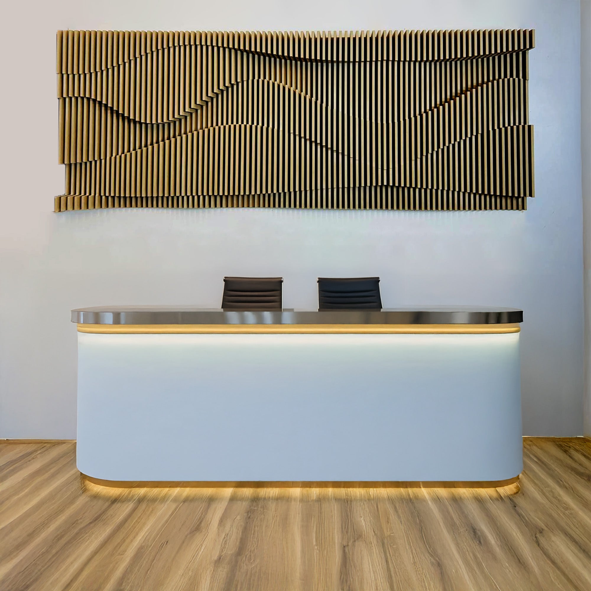 Élégance, Parametric Flow Wall Art  3D Wall Art.