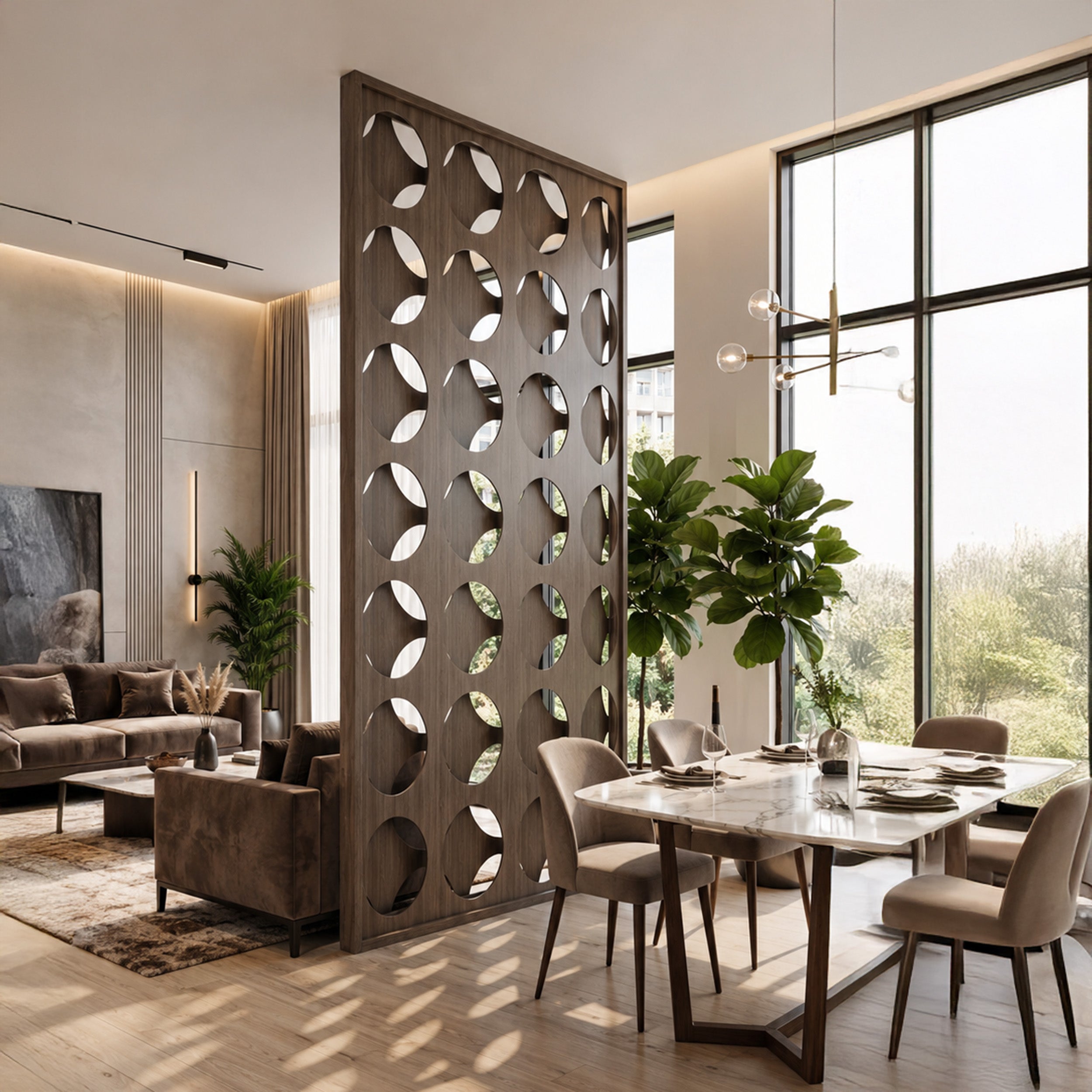 Orbis Two layer privacy screen