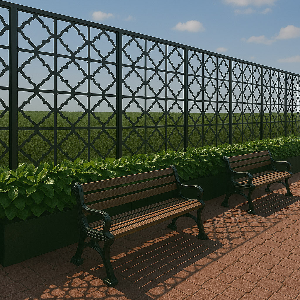 Outdoor Fence Privacy panel, Custom Decorative Panels, Indoor and Outdoor Privacy Screen Ideas