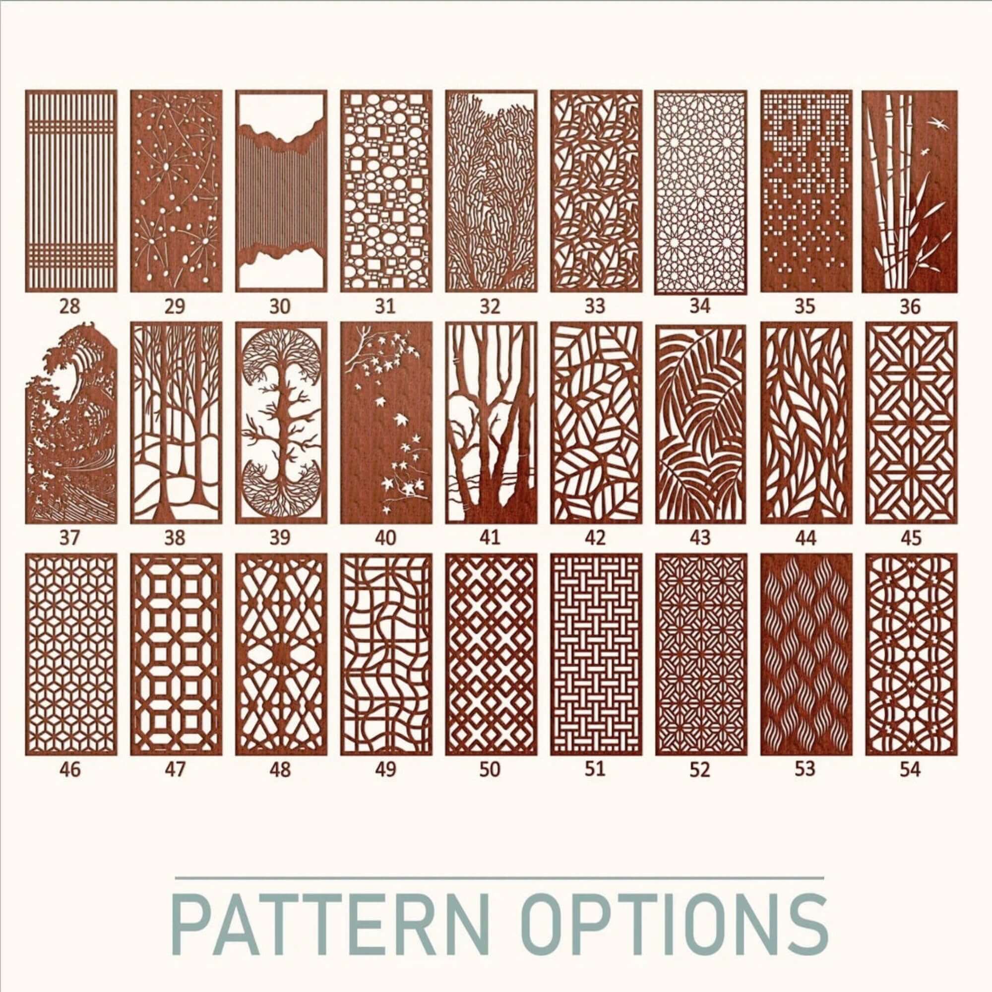 Craftivaart pattern, Craftivaart patterns of room dividers , Craftivaart.com