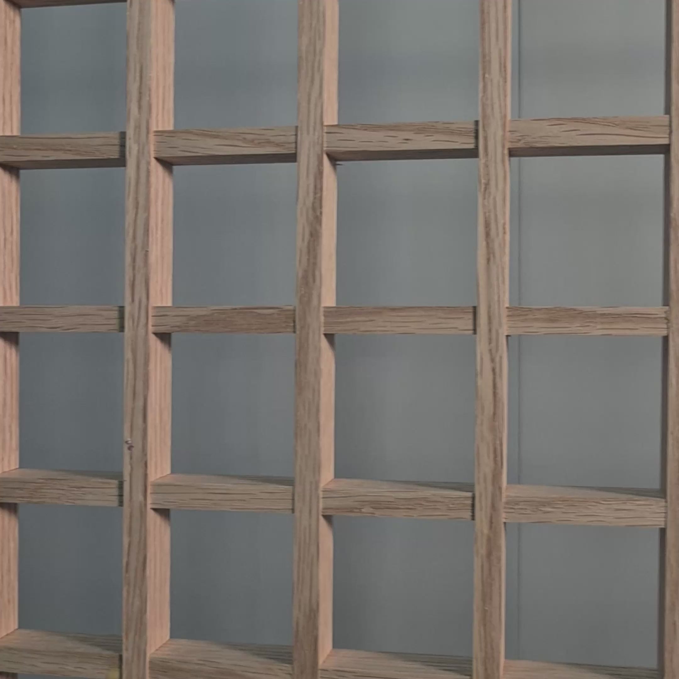 Hestia Customizable Wooden Grid Partition Wall