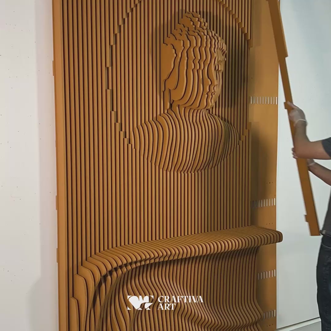 Parametric Buddha art