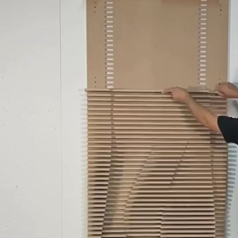 Élégance, Parametric Flow Wall Art  3D Wall Art.