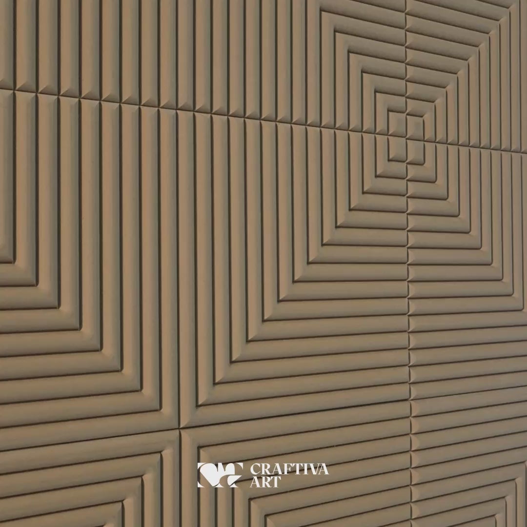 Panneau mural acoustique Diamond 3D