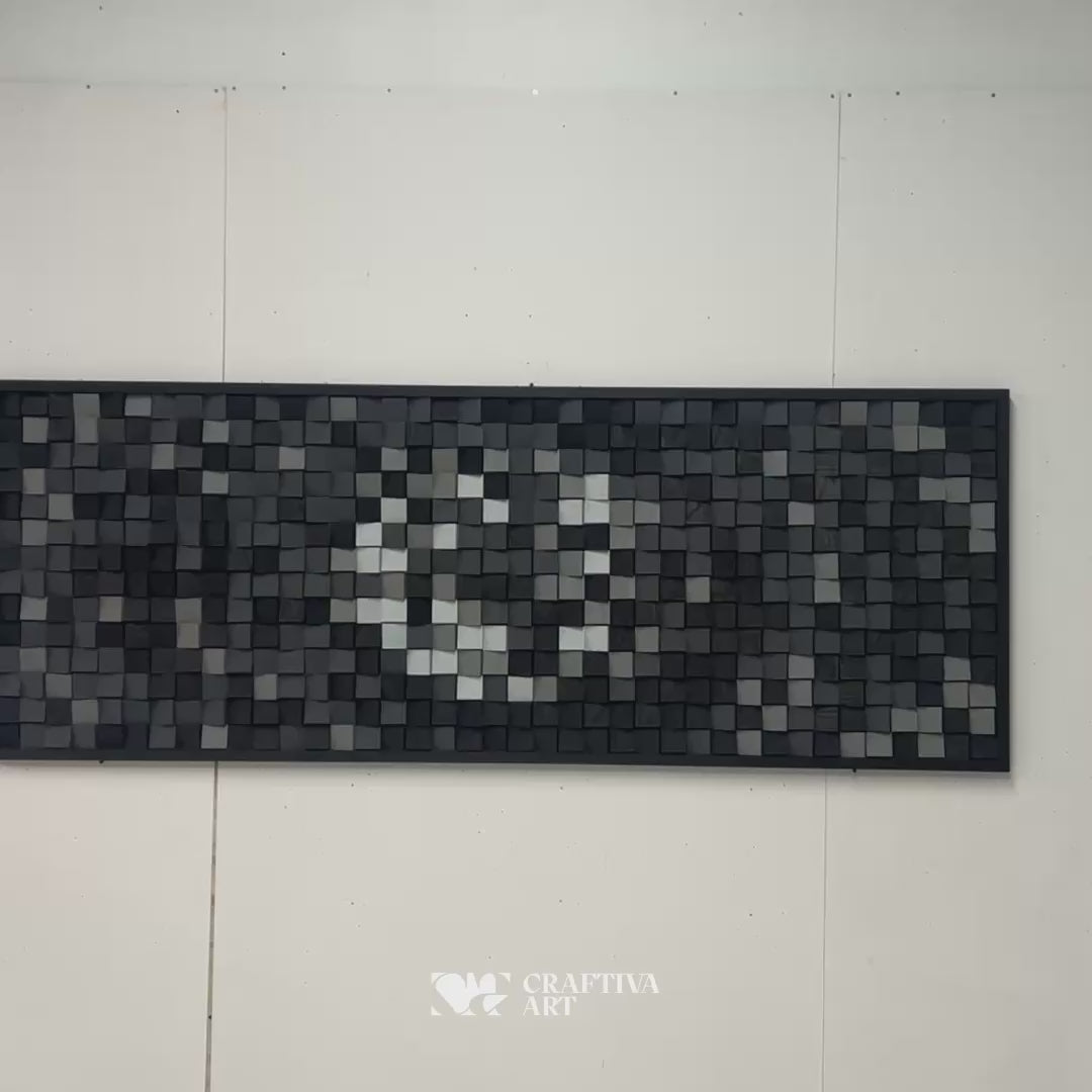 Geometric Wood Wall Art