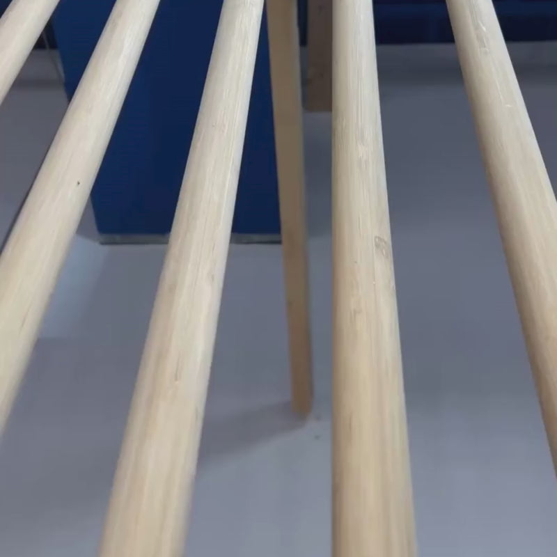 Customizable Cylindrical Slatted Partition Wall  Room Dividers.