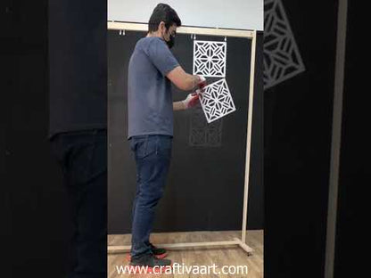 Artful Divider Screens for Rooms: Hand-made Hanging Room Dividers