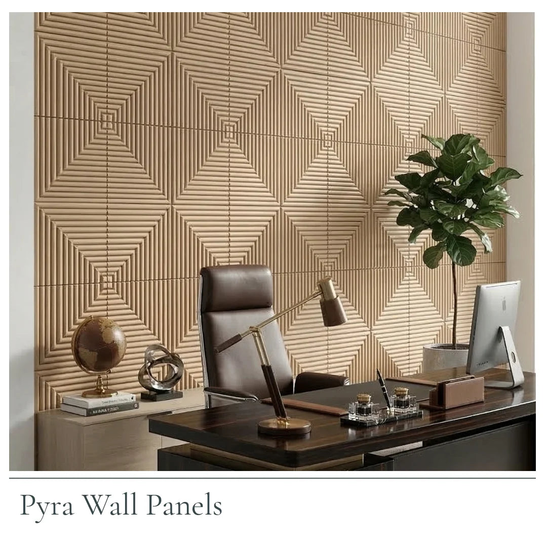 Pyra 3D Wall Panels | MDF Wall Tiles