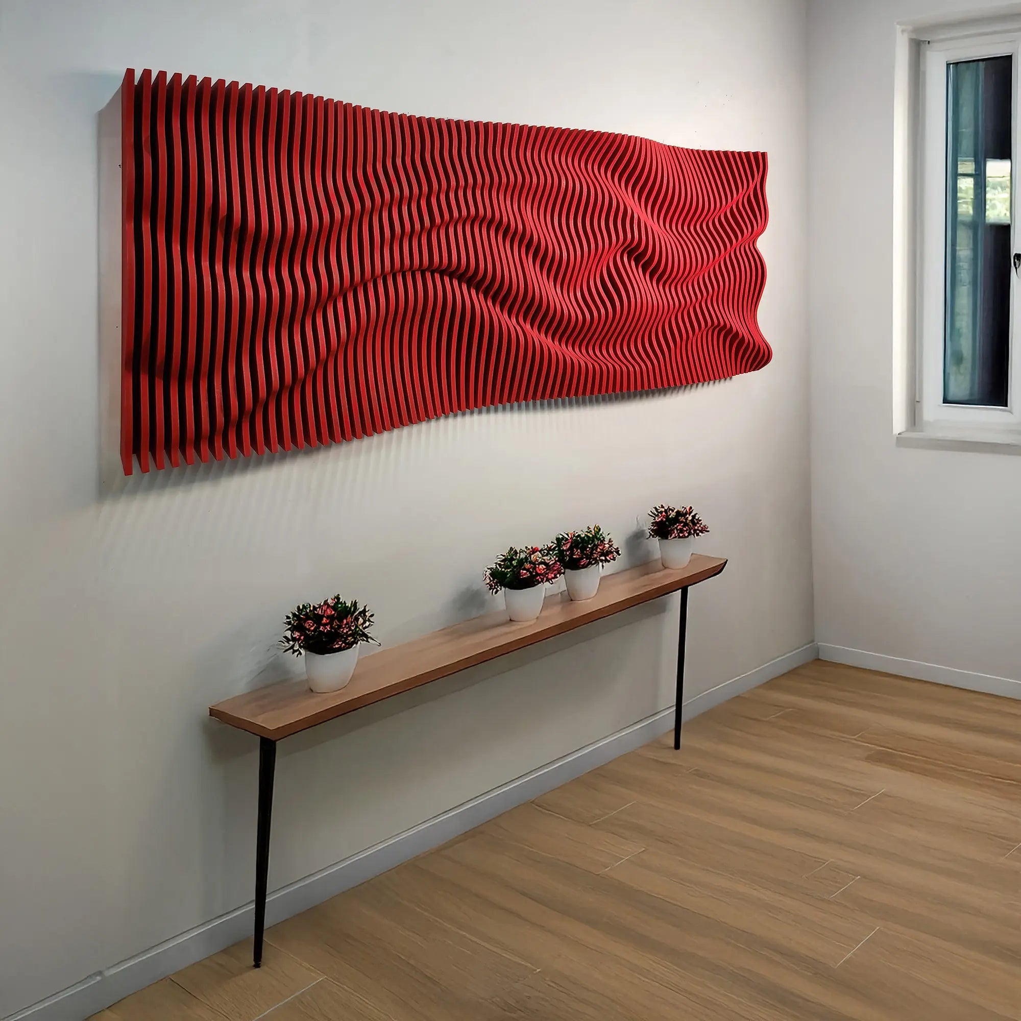 Grande Modern Parametric Wall Art, DIY Easy to Install Wall Art