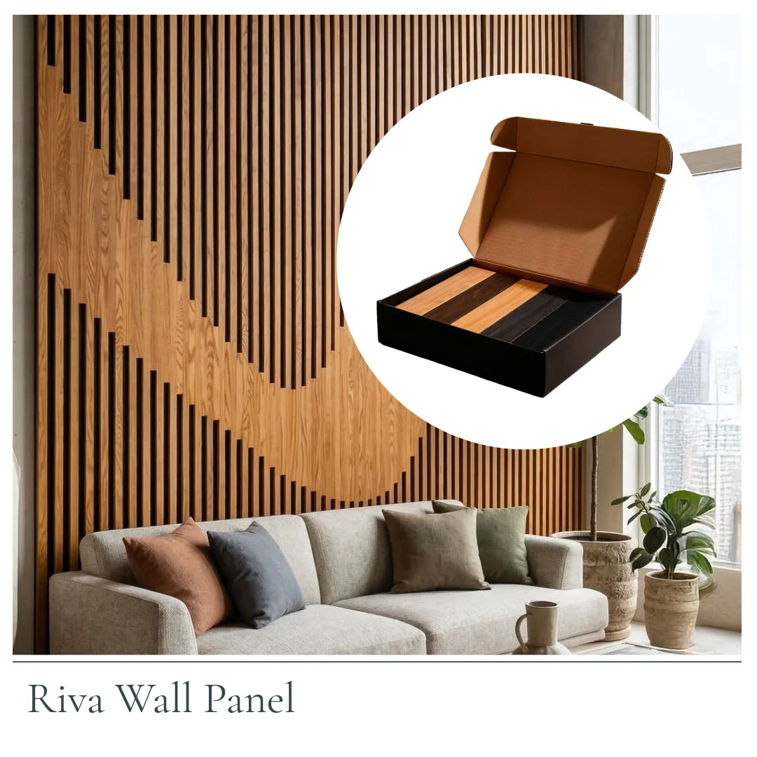 Riva Parametric Wood Slat Accent Wall