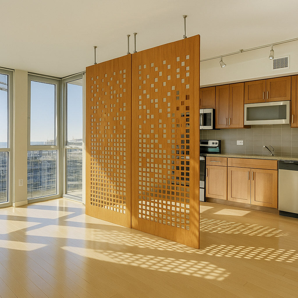 Wall Panel room divider, Privacy Screen, Privacy Panels, Custom Interior Wall Divider