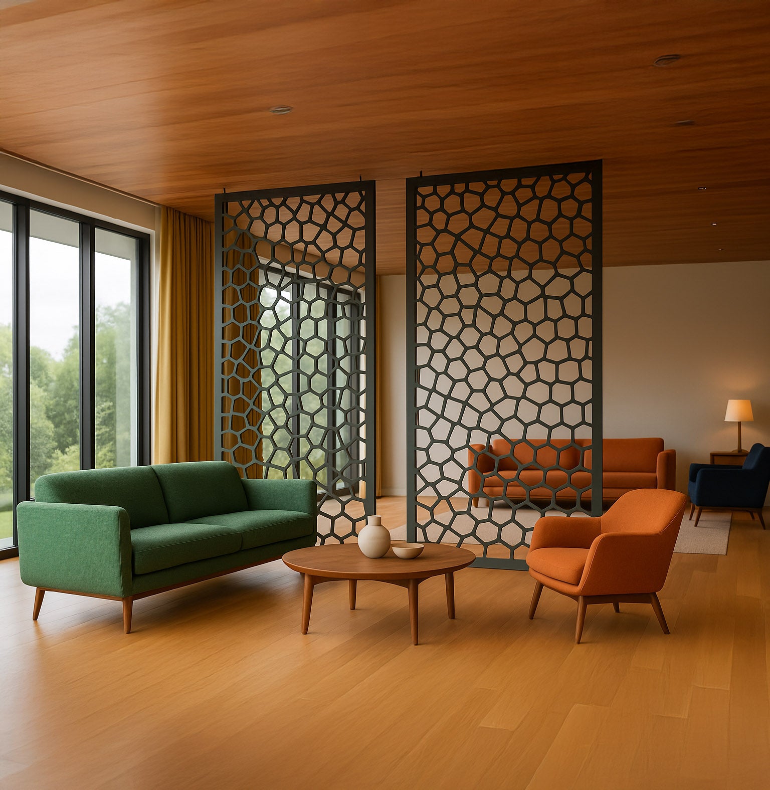 indoor artistic panel, Wall Panels,  Hotel Interior Design Privacy Panels,  Hotel Interior Design Privacy Panels for Hotel lobby  