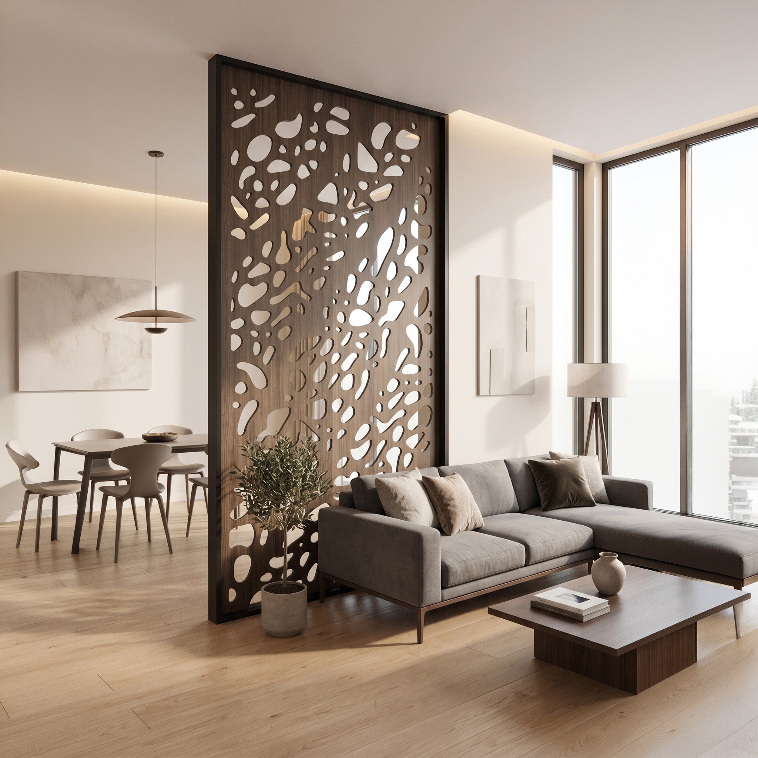 Indoor Custom Made Privacy Screens – 160+ Pattern Options| CraftivaArt