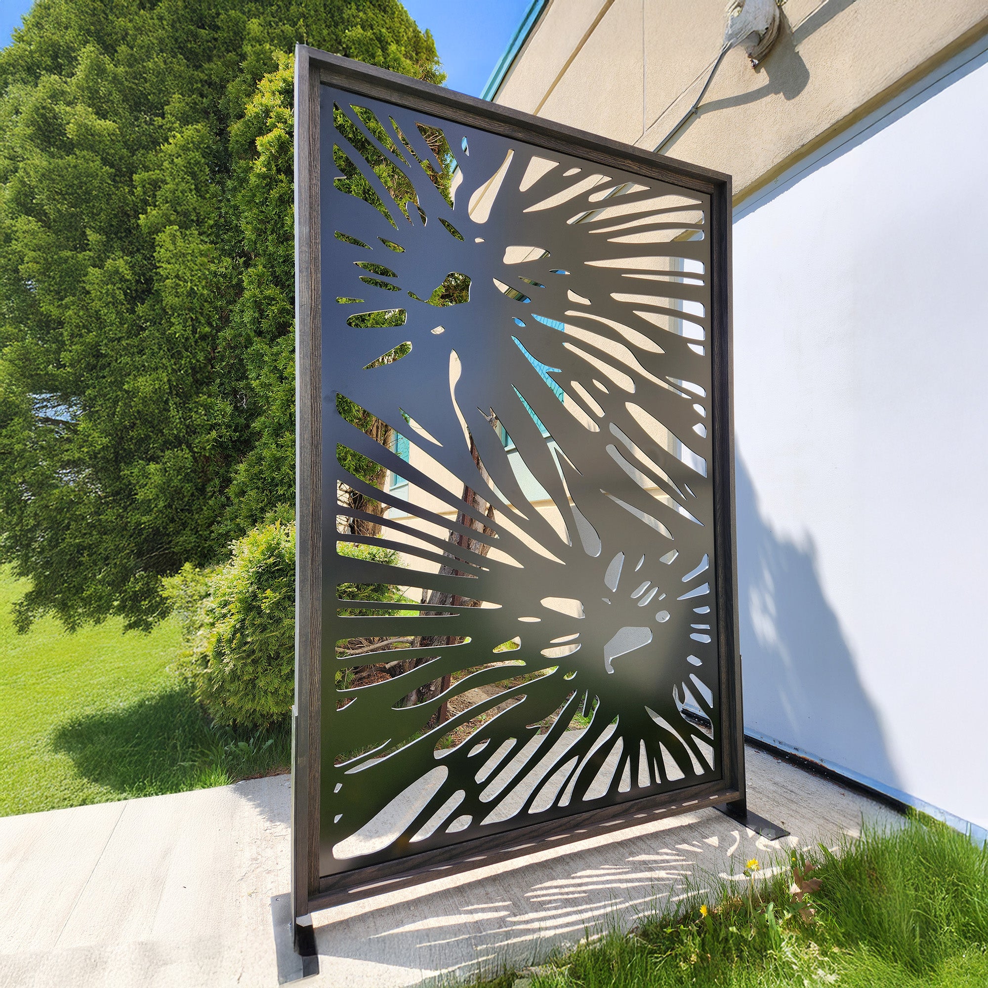 Custom Metal Privacy Screens Hyla Custom Outdoor Privacy Screen