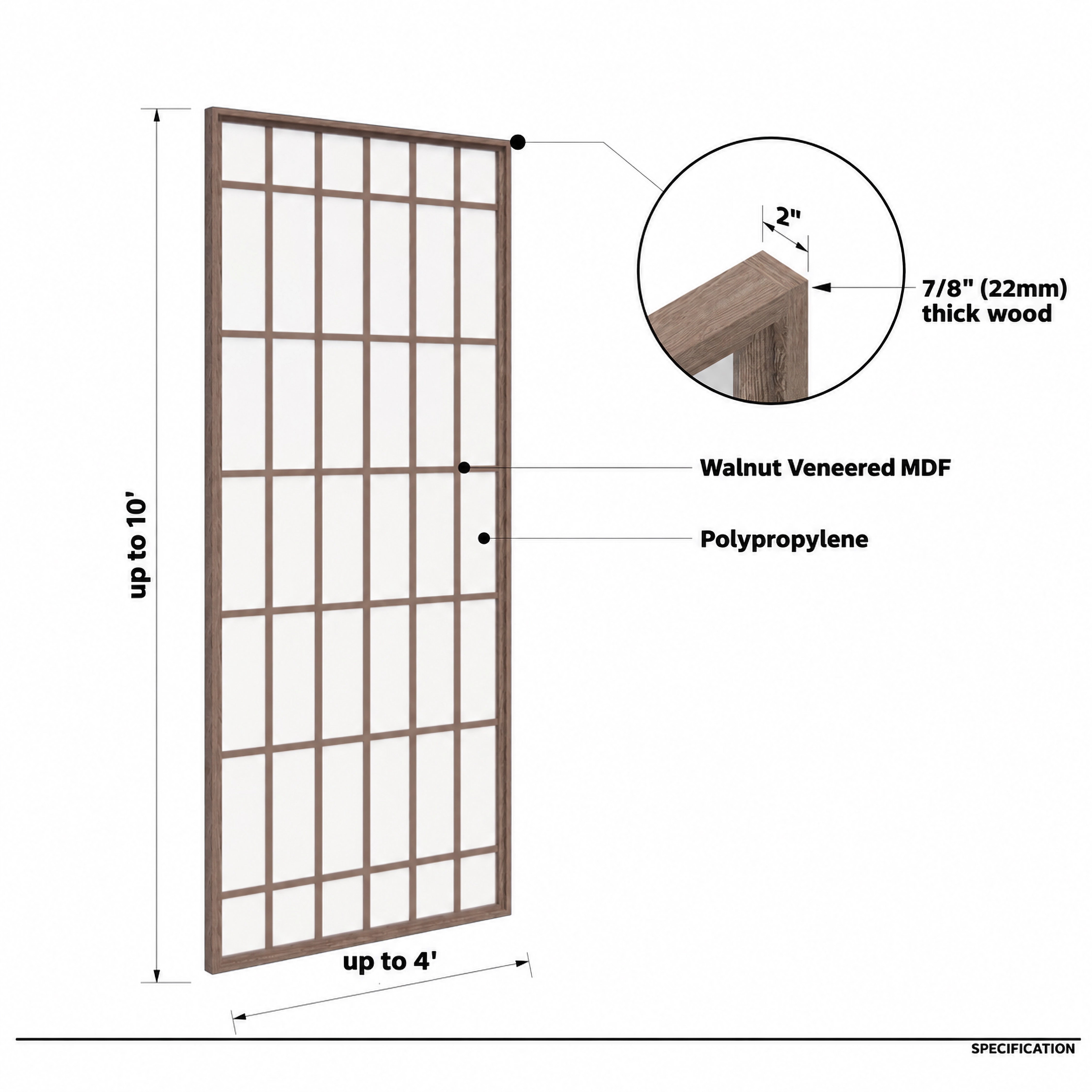 Sato Custom Room Divider