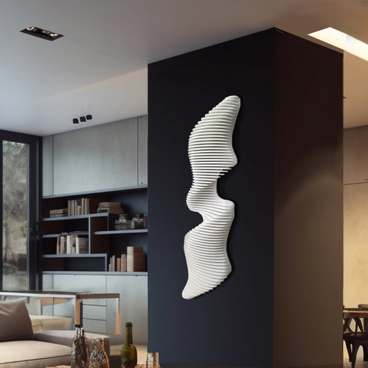 3D wall art, Parametric Wall Art, 3d abstract wall Art, 3d Wall ART, Wall parametric, Headboard Idea, parametric Art, Wall Sculpture