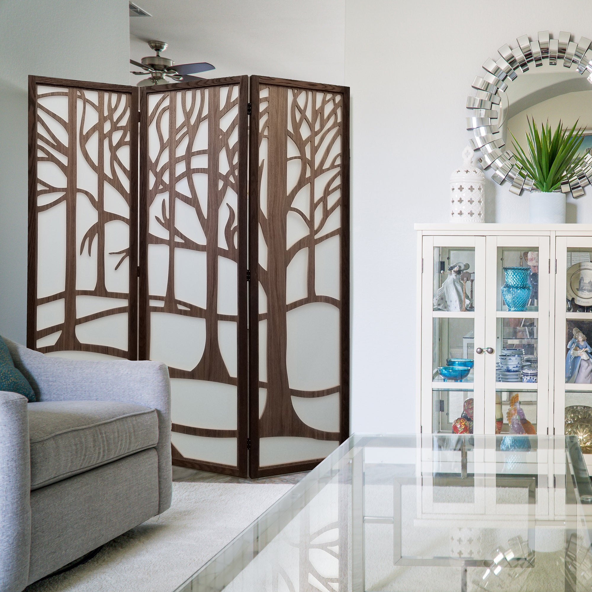 Translucent Sheet Freestanding Room Divider  Translucent Sheet Freestanding Room dividers.