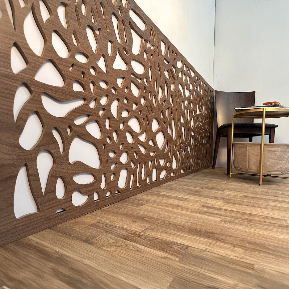 अखरोट गोपनीयता स्क्रीन कस्टम आकार