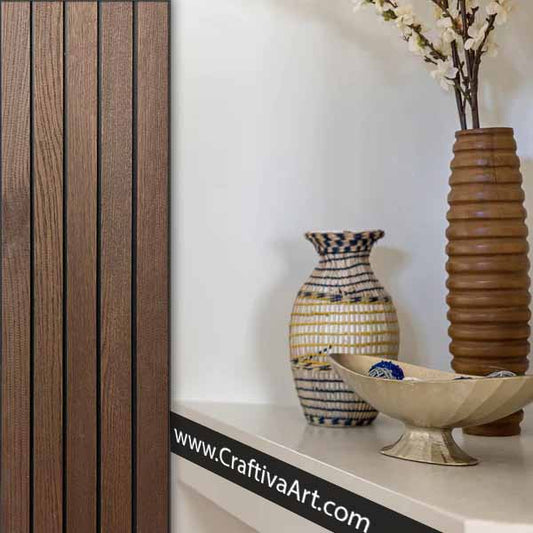 3D Wall Wood Slats  Decorative Wall Panel Wood Slats – ZDSshop