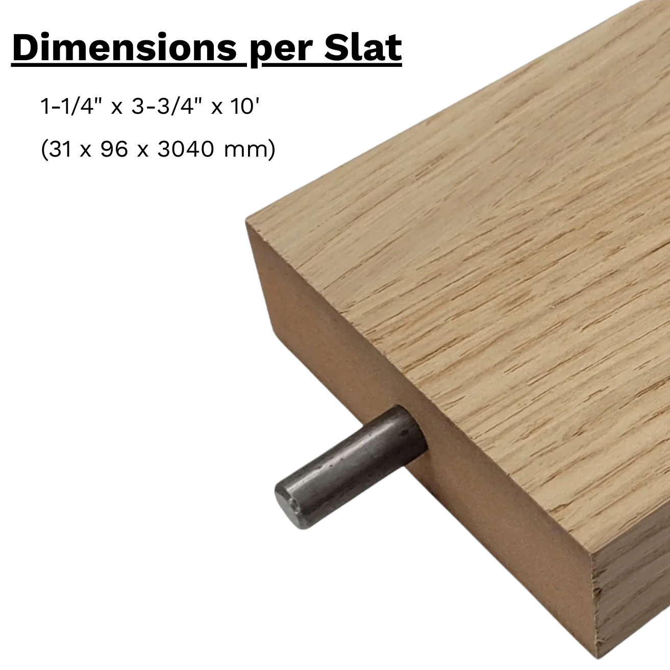 Floor to Ceiling Rotating Wood Slat Dividers