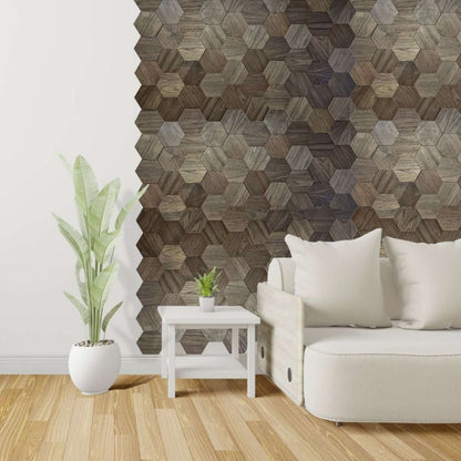 Room dividers, Honeycomb Wooden Hexagon panels, Hexagon Wooden wall art CraftivaArt, wall art, wall panel, room design , interior design, wall art, luxury home