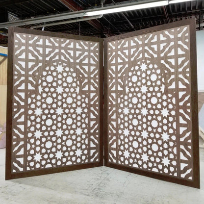 Mihrab, Islamic panels, Mosque partition, Mosque separator, custom panel, room divider, room dividers , craftivaart,  Arc panel , Islamic divider, Islamic design, Masjid divider, mosque panel, Islamic room divider, Arc divider design, arc