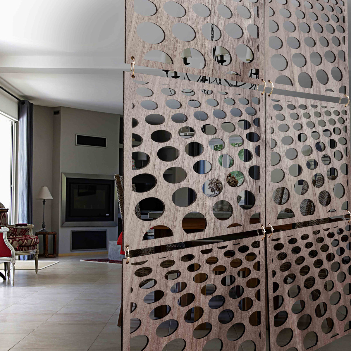 Ceiling Mounted Room Divider Panels | Shelly Lighting